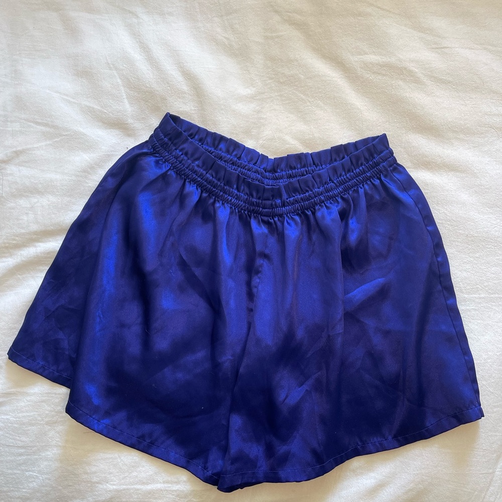 Vintage VS silk sleep shorts